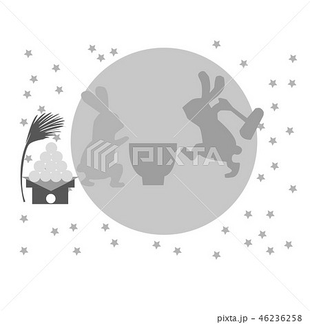 お月見のイラスト素材