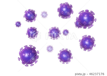 インフルエンザのイラスト 透過イメージ (コンピューターグラフィック) インフルエンザのイラスト 透過イメージ (コンピューターグラフィック) 46237176