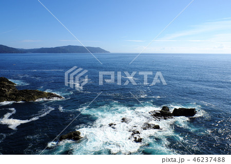 碁石海岸　雷岩・乱曝谷展望付近 46237488