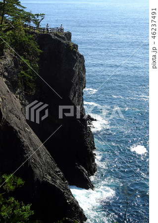 碁石海岸　雷岩・乱曝谷展望付近 46237491