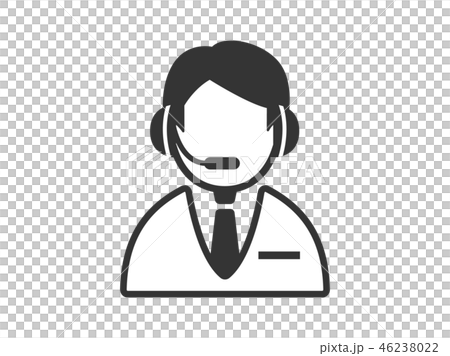 カスタマーアイコンのイラスト素材