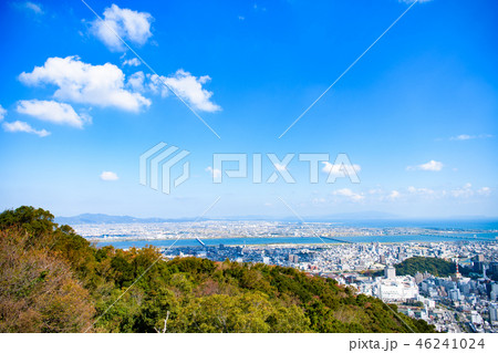 【徳島】眉山 展望台からの景色 【徳島】眉山 展望台からの景色 46241024