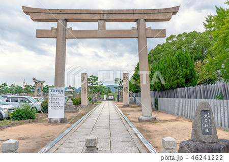 大石神社 参道風景 大石神社 参道風景 46241222
