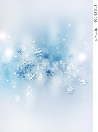 bright winter blue snow background bright winter blue snow background 46242613