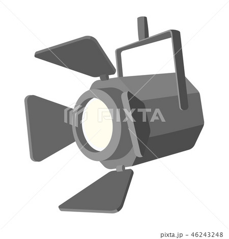 Movie spotlight cartoon icon Movie spotlight cartoon icon 46243248