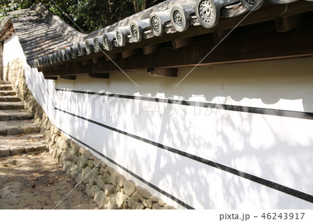 天野山金剛寺の塀 天野山金剛寺の塀 46243917