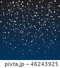 Falling snow, vector illustration 10 EPS. 46243925