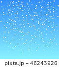 Falling snow, vector illustration 10 EPS. 46243926