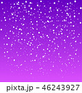 Falling snow, vector illustration 10 EPS. 46243927