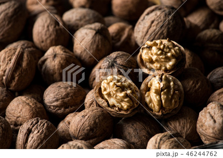 tasty walnuts background tasty walnuts background 46244762