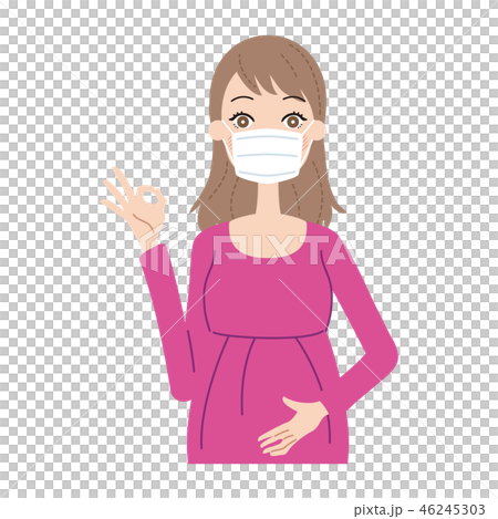Pregnant women who mask Pregnant women who mask 46245303