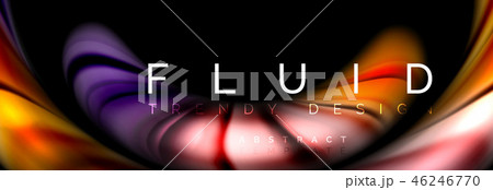 Fluid color motion concept Fluid color motion concept 46246770