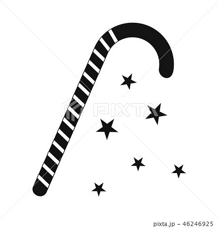 Christmas candy simple icon 46246925