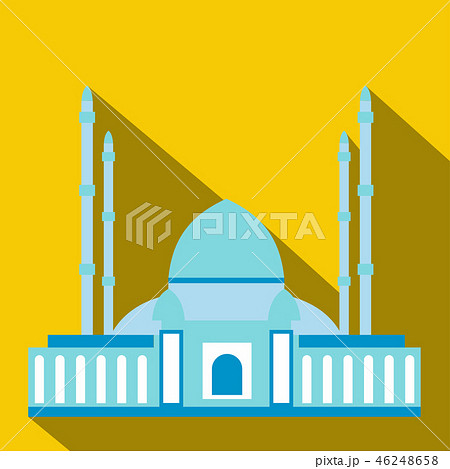 Mosque flat icon  46248658