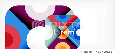 Abstract round elements composition background, organic design Abstract round elements composition background, organic design 46248983