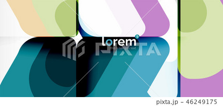 Abstract background multicolored geometric shapes modern design 46249175