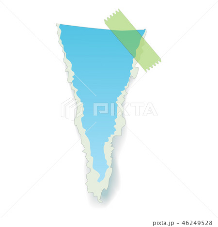 Torn off sheet of paper 46249528