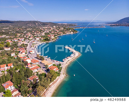 Nidri bay Lefkada Greece. Nidri bay Lefkada Greece. 46249988