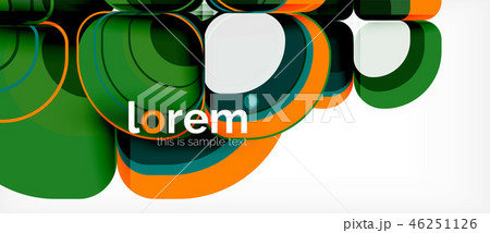 Geometric modern abstract background 46251126