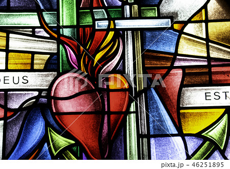 Stained glass windows 46251895