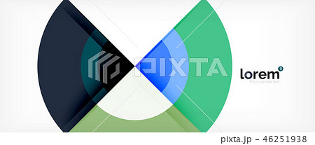 Multicolored round shapes abstract background Multicolored round shapes abstract background 46251938