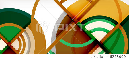 Modern geometric abstract background 46253009
