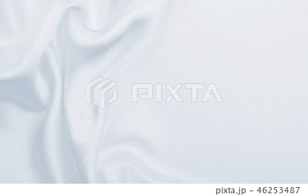 Smooth elegant grey silk or satin luxury cloth 46253487