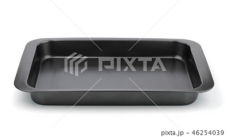 Black nonstick metal baking tray Black nonstick metal baking tray 46254039