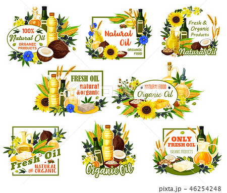 Organic sunflowers and olive oil products Organic sunflowers and olive oil products 46254248