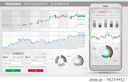 Trading Infographic Elements Trading Infographic Elements 46254452