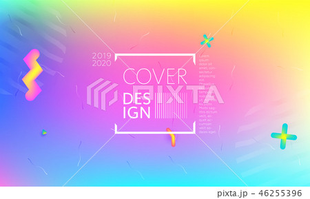 Modern vector background template design. Poster 46255396