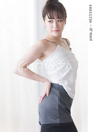 ヒップアップ・女性・スポーツウェア ヒップアップ・女性・スポーツウェア 46255994