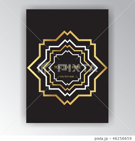 Art deco page template 46256659