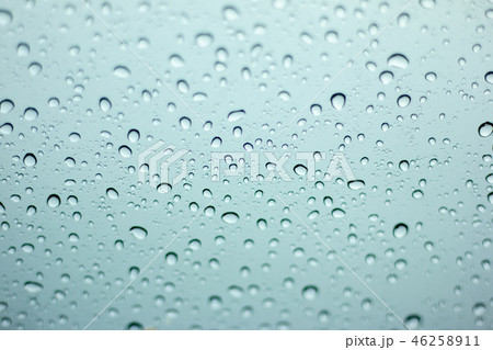 Rain drops on the windshield. Rain drops on the windshield. 46258911