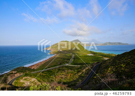ティモシーヒル展望台　セントキッツ島 46259793