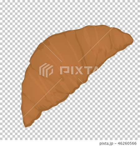Bread croissant food illustration 46260566