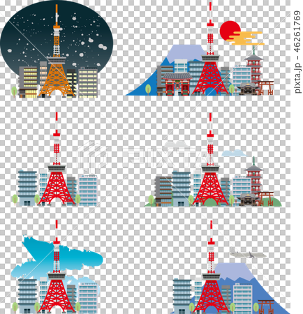 Tokyo landscape Tokyo landscape 46261769