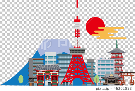 Tokyo landscape Tokyo landscape 46261858