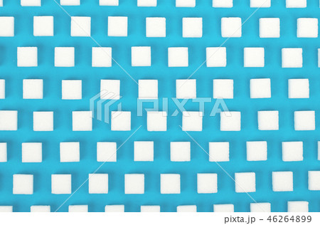 White sweet sugar cubes seamless pattern White sweet sugar cubes seamless pattern 46264899