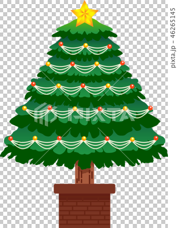 Christmas tree luxury decoration fir tree illustration Christmas tree luxury decoration fir tree illustration 46265145
