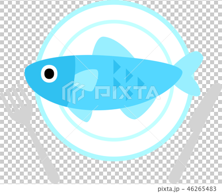 魚在盤子上 46265483