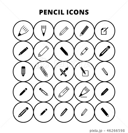 Pencil Icon Pencil Icon 46266598