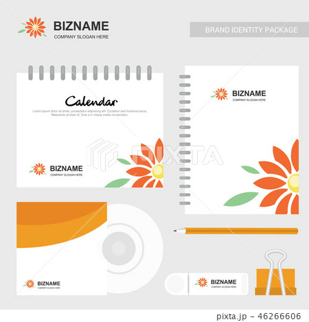 Company design calender and diary vector 46266606