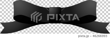 Ribbon bow tie present decoration cute illustration 46266993