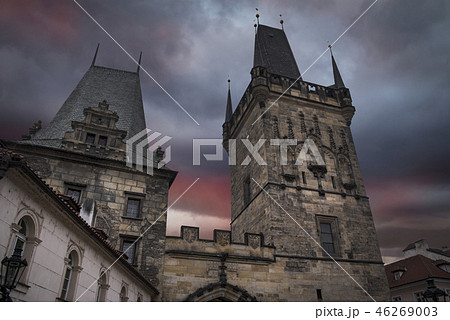 Prague - Charles bridge, Czech Republic 46269003