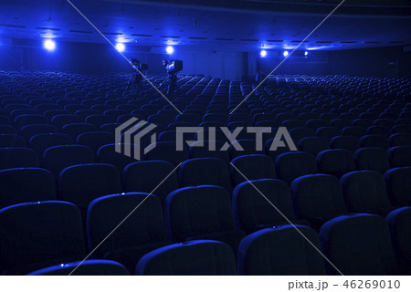 empty auditorium with seats 46269010