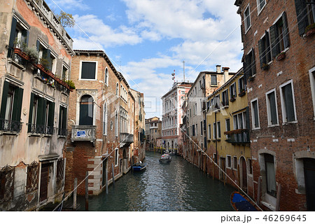 ヴェネツィア イタリアの写真素材