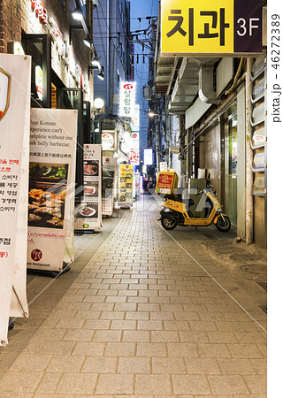 路地 風景 韓国 46272389