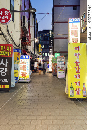 路地 風景 韓国 46272390