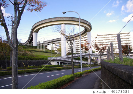 桃花台ピーチライナーの折り返し点のループ 桃花台ピーチライナーの折り返し点のループ 46273582
